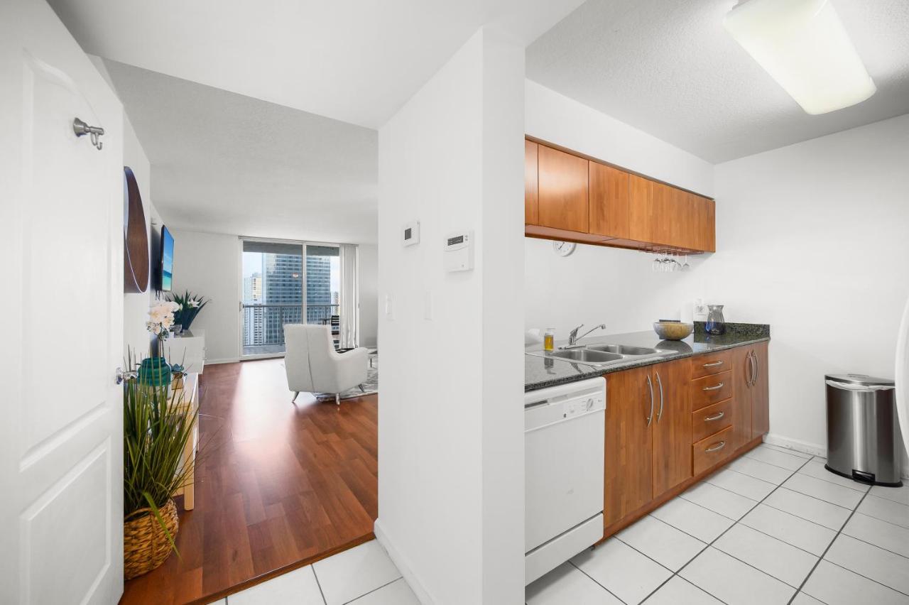 Luxurious 1Br High Rise Condo Brickell-Free Parking Miami Exteriör bild